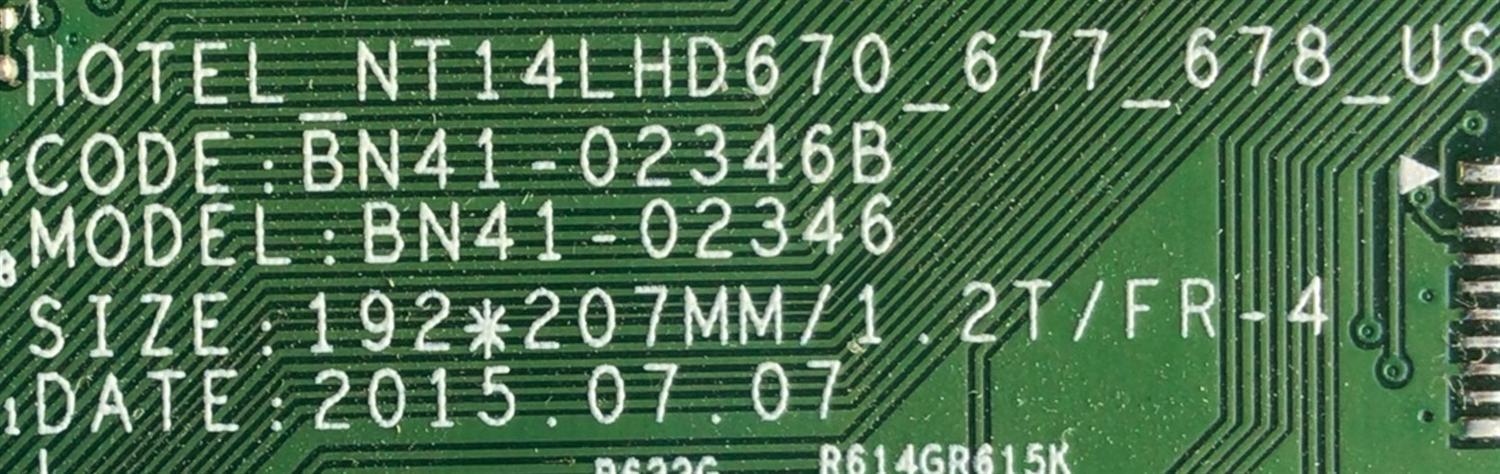 MAIN PARA SMART TV SAMSUNG / NUMERO DE PARTE BN94-08383J / BN41-02346B / BN9418383J / 08383J / BN97-09385J / PANEL CY-JJ050BGNV1H / DISPLAY V500HJ3-PE1 REV.C1 / MODELO HG50ND470SFXZA JY01 - Imagen 3
